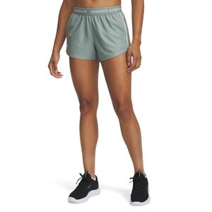 Under Armour Women's Play Up Shorts - Large, Green, Comfortable & Stylish, L